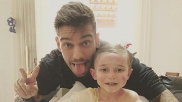 Lucas Lucco visita paciente com doença rara - Reprodução / Instagram