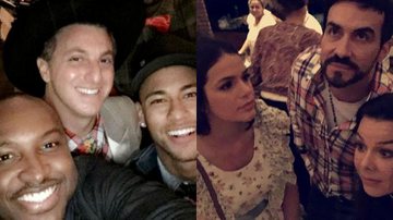 Neymar e Bruna Marquezine se reencontram em festa de Luciano Huck - Reprodução