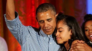 Obama canta parabéns para a filha - Getty Images