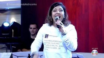 Roberto Miranda no 'Encontro' - Reprodução TV Globo