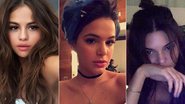 Selena Gomez, Bruna Marquezine e Kendall Jenner - Instagram/Reprodução