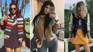 Bruna Marquezine, Kylie Jenner e Isabella Scherer - Reprodução/Instagram