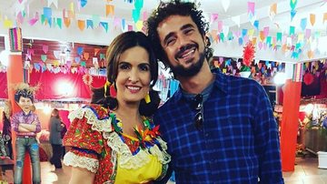 Fátima Bernardes e Felipe Andreoli - Reprodução / Instagram