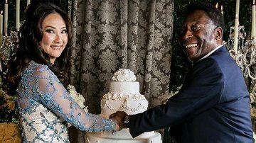 Pelé se declara para a eleita - Reprodução Instagram