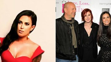 Filha de Demi Moore e Bruce Willis aparece com cintura minúscula em foto - Reprodução Instagram/ Getty Images