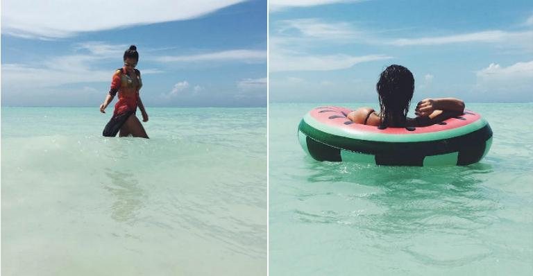 Bruna Marquezine visita praia paradisíaca em Cuba - Reprodução Instagram