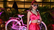 Maria Eugênia Suconic se fantasia de Barbie - LEO FRANCO / AGNEWS