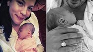 Liv Tyler e David Gardner com a filha recém-nascida, Lula - Instagram/Reprodução