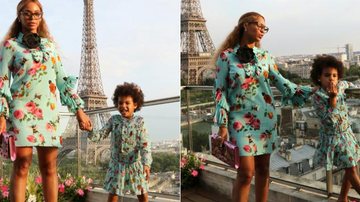 Beyoncé e a filha, Blue Ivy - Reprodução / Beyonce.com