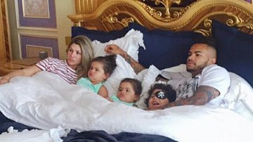 Dentinho e Dani Souza curtem domingo em família - Reprodução/ Instagram