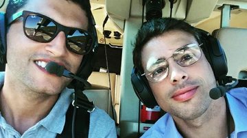 Cauã Reymond: óculos para 'Justiça' - Instagram/Reprodução