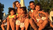 Dentinho, Dani Souza, Bruno Lucas, Sofia e Rafaella - Instagram/Reprodução