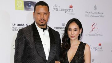Terrence Howard e a mulher, Mira - Getty Images