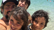 Marcos Mion ao lado dos filhos, Romeo, Donatella e Stefano - Reprodução Instagram