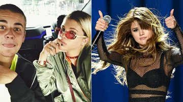 Justin Bieber e Sophia Richie; Selena Gomez - Instagram/Reprodução e Getty Images