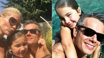 Otaviano Costa e Flávia Alessandra se divertem com Olívia - Instagram/Reprodução