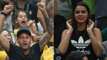 Bruna Marquezine e Neymar assistem a final do vôlei - Vanessa Carvalho/BBP/AgNews