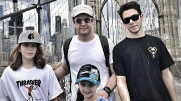 Murilo Benício curte Nova York com os filhos e a enteada - Instagram/Reprodução