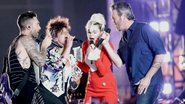 Miley Cyrus canta Aerosmith com Adam Levine, Alicia Keys e Blake Shelton - Reprodução