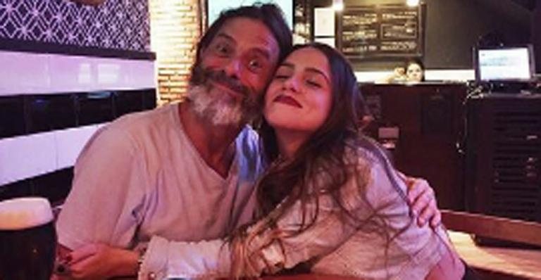 Clara e o pai, Marcos Winter - Reprodução/ Instagram
