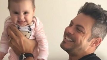 Luigi Baricelli compartilha vídeo com a neta, Helena - Reprodução/ Instagram
