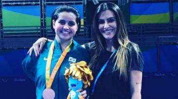 Cleo Pires tieta a atleta paralímpica Bruninha Alexandre - Reprodução Instagram