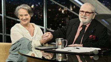 Selma Egrei e Jô Soares - TV Globo/Divulgação