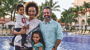 Luciana Mello ao lado do eleito, Ike Levy e dos filhos, Nina e Tony - Divulgação