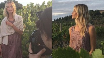 Top Barbara di Creddo fotografa em vinícola na Itália - Divulgação