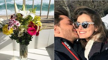 Klebber Toledo manda flores para Camila Queiroz - Reprodução Instagram