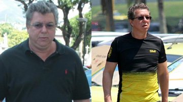 Boninho faz exercícios em orla carioca - AgNews