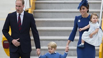 Príncipe George e Charlotte roubam a cena na chegada real ao Canadá - Getty Images
