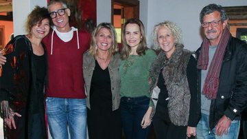Claudine Rodrigues, Zezzo Fonseca, Anne Surita, Bia Seidl e Paola Robba com o marido - Manuela Scarpa/Brazil News