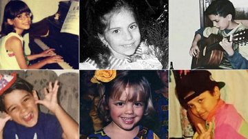 Christina Perri, Lady Gaga, Luan Santana, Lucas Lucco, Thaeme e Bruno Mars - Instagram/Reprodução