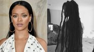 Rihanna muda de visual e aparece com longos dreads - Getty Images/Reprodução Instagram