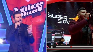 Após ser rejeitado no SuperStar, cantor é aceito no The Voice Brasil - TV Globo/Reprodução