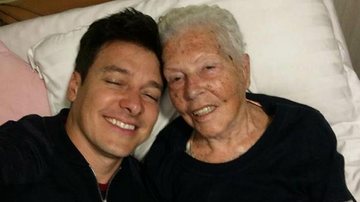 Rodrigo Faro e a avó, Dona Di - Reprodução / Instagram