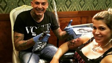 Dani Souza faz tatuagem em todo o braço - Instagram/Reprodução