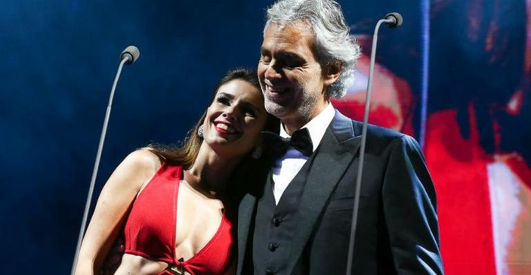 Paula Fernandes faz dueto com Andrea Bocelli em SP - Manuela Scarpa/Brazil News
