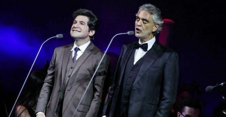 Daniel e Andrea Bocelli - Rafael Cusato/Brazil News