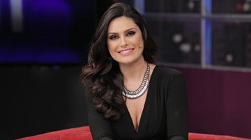 Natália Guimarães no programa 'Luciana By Night' - Artur Igrecias / Divulgação RedeTV
