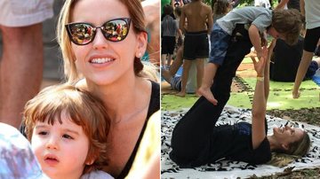 Mariana Ferrão se diverte com os filhos em festival infantil - Juca Ferreira/Fotografismo e Instagram/Reprodução