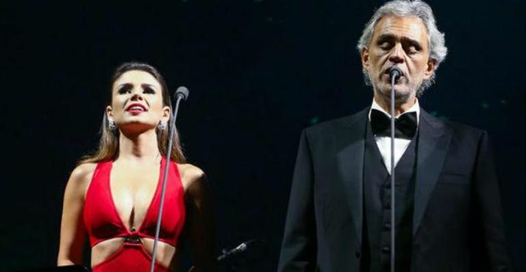Paula Fernandes esclarece polêmica em show com Andrea Bocelli - (Manuela Scarpa/Brazil News