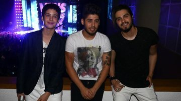 João Guilherme, Zé Felipe e Luan Santana - Claudio Augusto / Brazil News