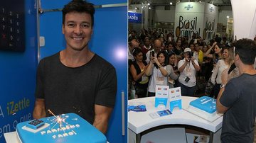 Rodrigo Faro comemora seu aniversário com multidão de fãs - Felipe Adati/ Divulgação