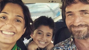 Camila Pitanga: rara aparição com o ex-marido e a filha - Reprodução Instagram