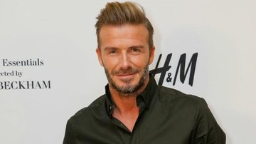 David Beckham posa ao lado dos filhos - Getty Images