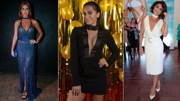 Vestido choker é sexy e conquista celebs; saiba usar - AgNews/Divulgação TV Globo
