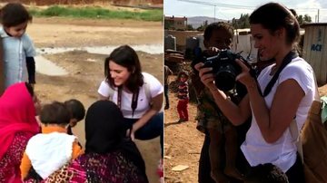 Bruna Marquezine visita crianças refugiadas no Líbano - Snapchat/Reprodução