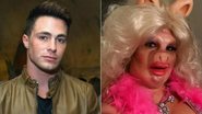 Colton Haynes se transforma em Miss Piggy, dos Muppets - Getty Images/Reprodução Instagram